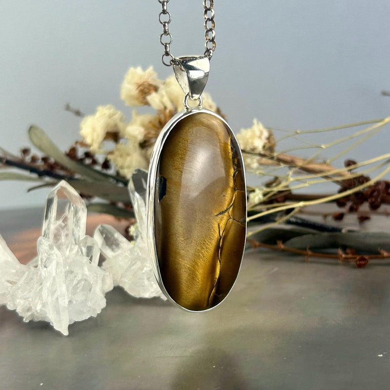 Large Tiger's Eye Pendant