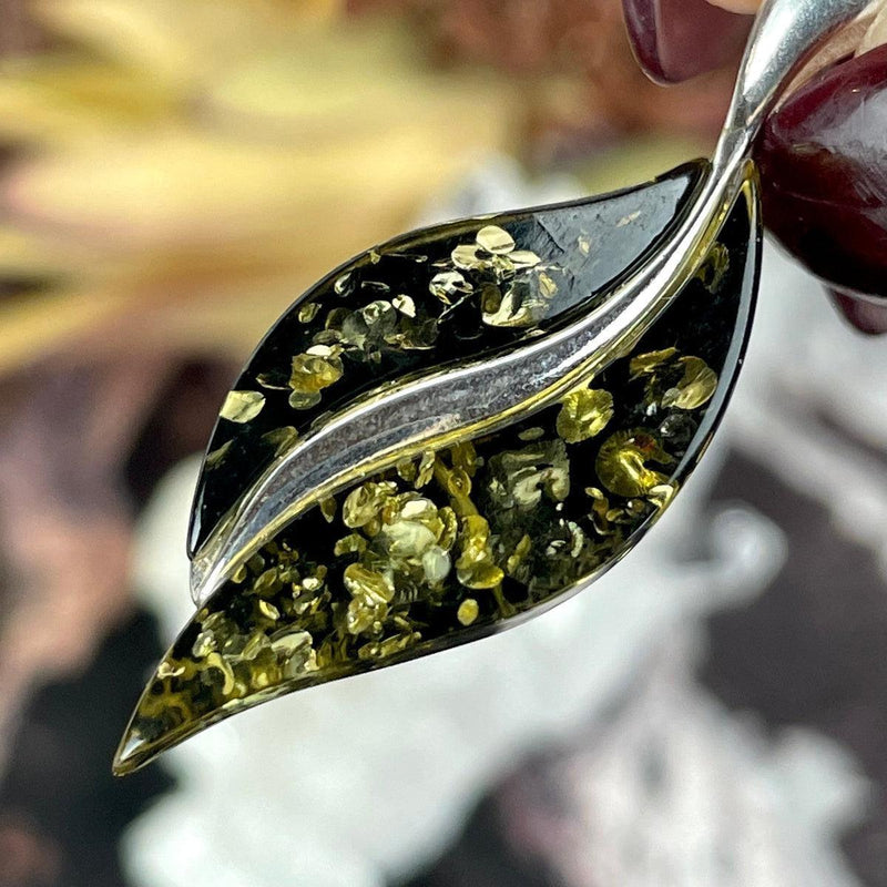 Baltic Green Amber Jewellery
