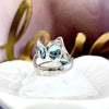Modern Design Gemstone Ring