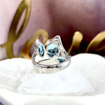 Modern Design Gemstone Ring