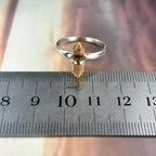 Citrine Sterling Silver Ring