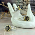 Brilliant Cut Smokey Quartz Ring