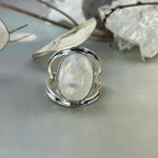 Moonstone Contemporary Ring