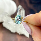 December Birthstone Gold Ring