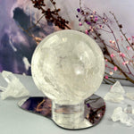 Clear Quartz Crystal Ball