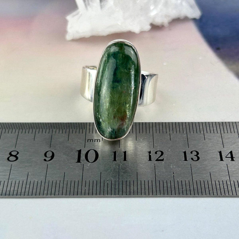 Large Finger Size Crystal Ring