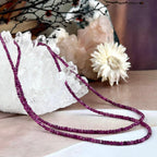 Ruby Bead Necklace