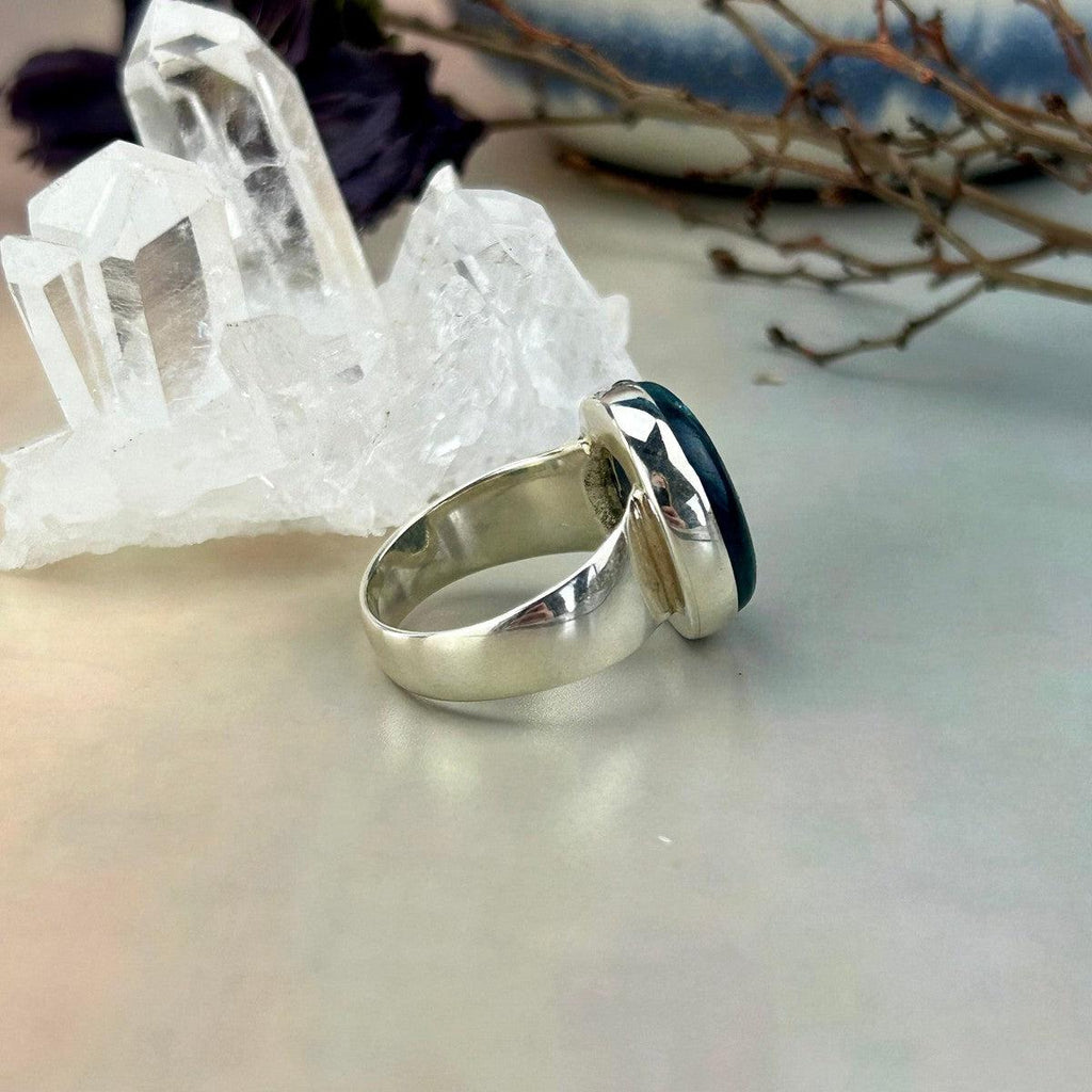 Apatite Circle Ring