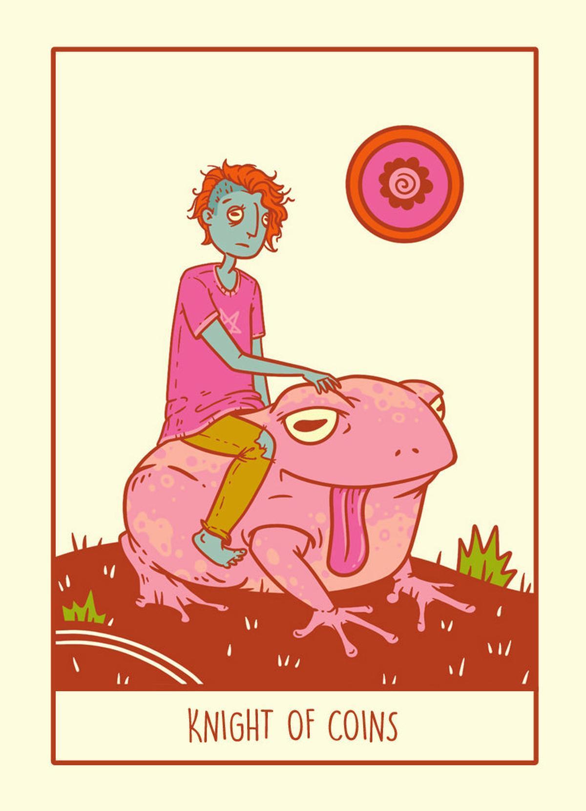 Squid Cake Marseille Tarot