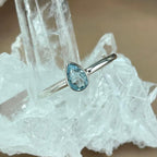 Delicate Aquamarine Ring