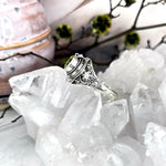 Gothic Peridot Ring
