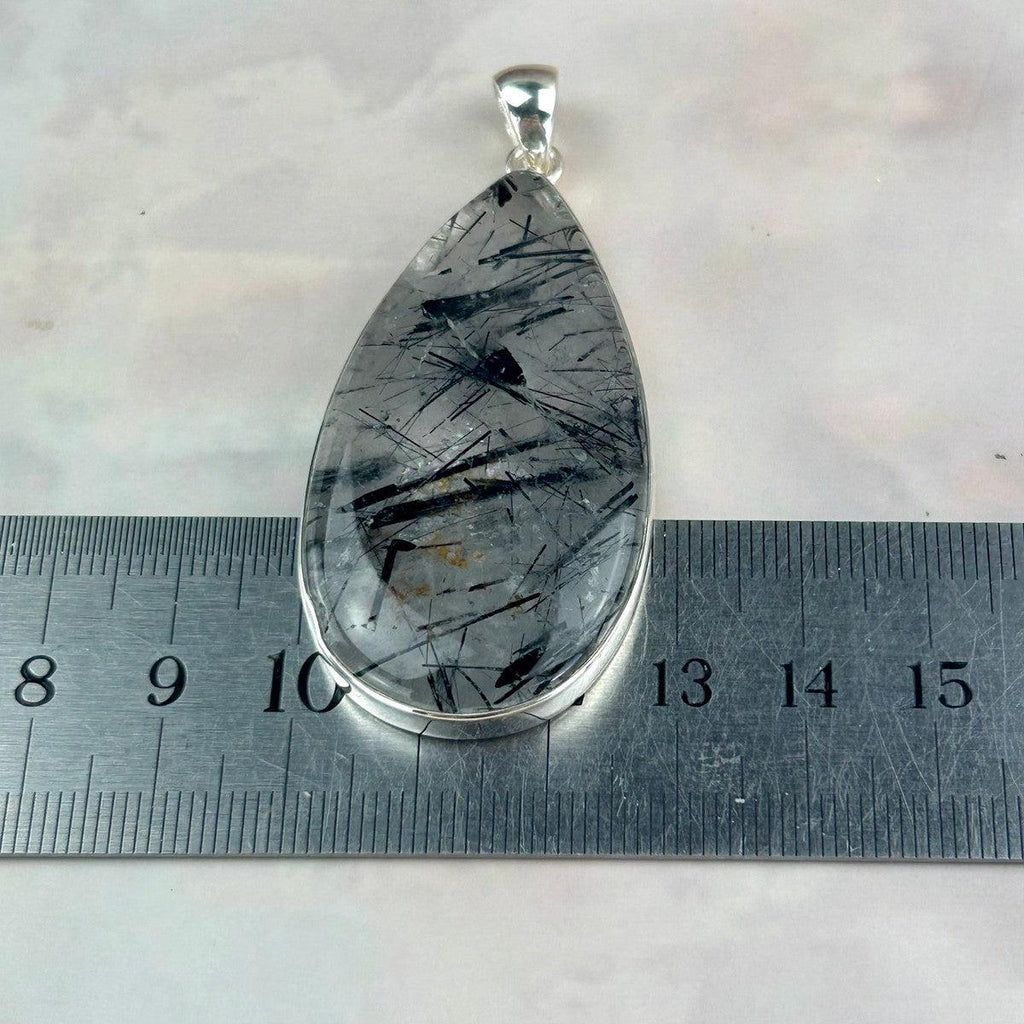 Quartz With Black Tourmaline Strands
