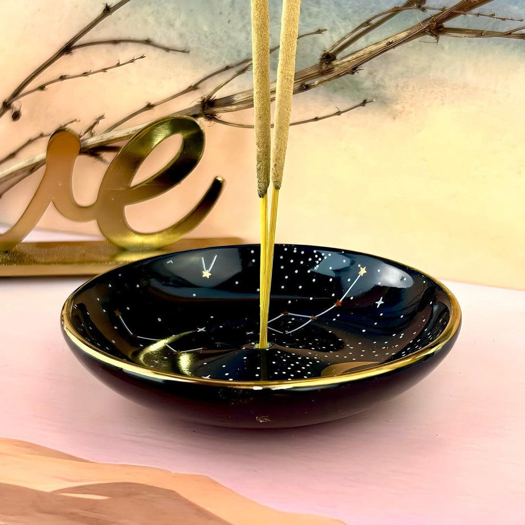 Stars And Moon Incense Dish