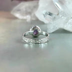 Amethyst In Sterling Silver Ring
