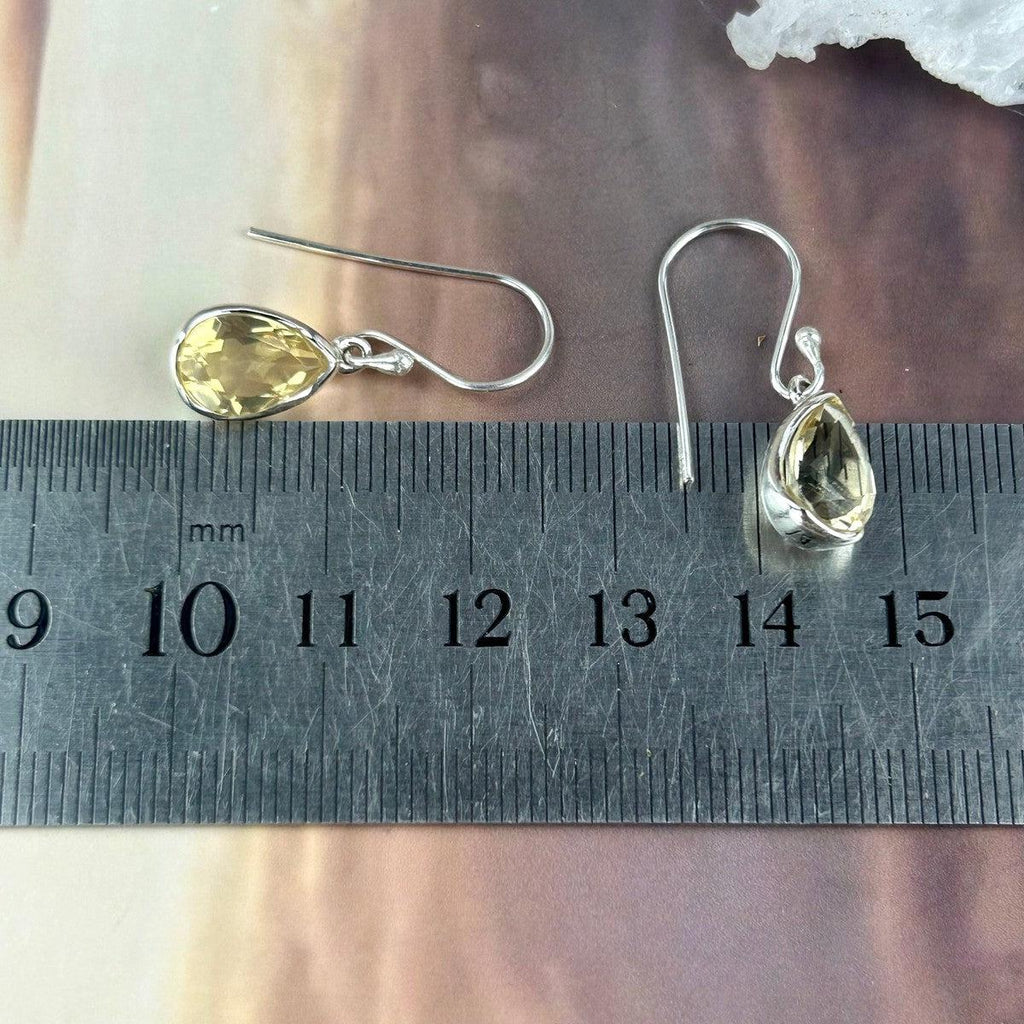 Citrine Sterling Silver Earrings