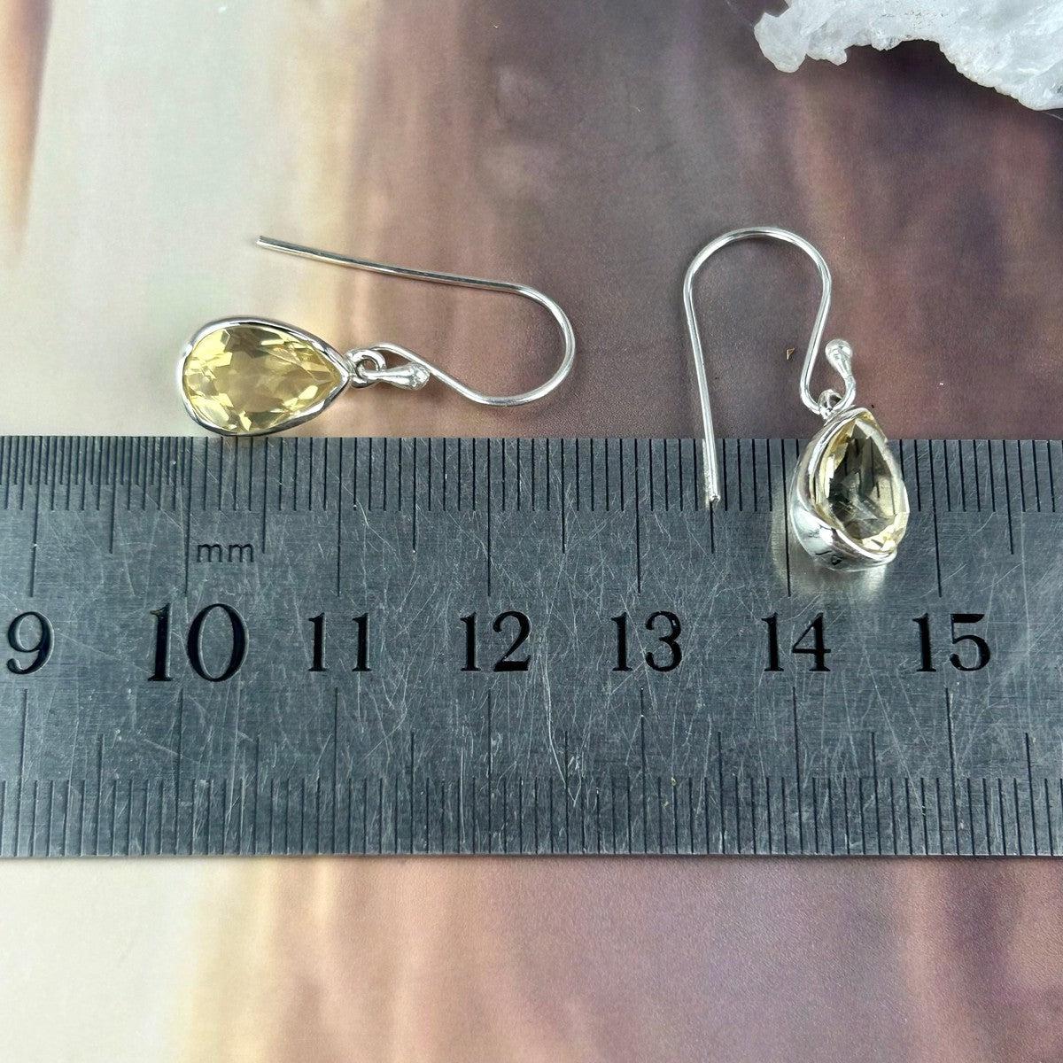 Citrine Sterling Silver Earrings