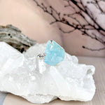 Natural Crystal Silver Ring