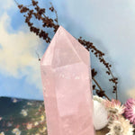 Rose Quartz Crystal Decor