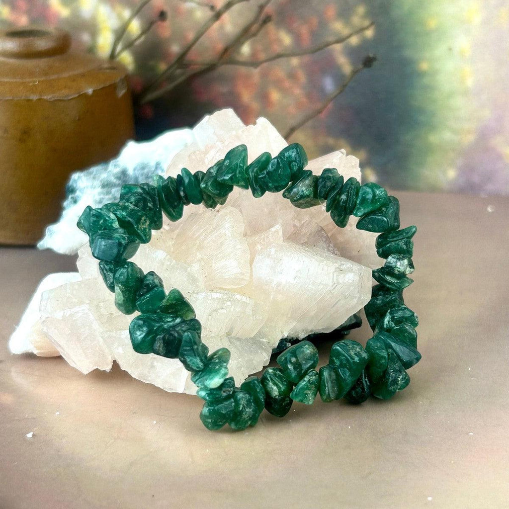 Dark Green Crystal Bracelet