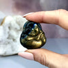 Orange Labradorite Buddha