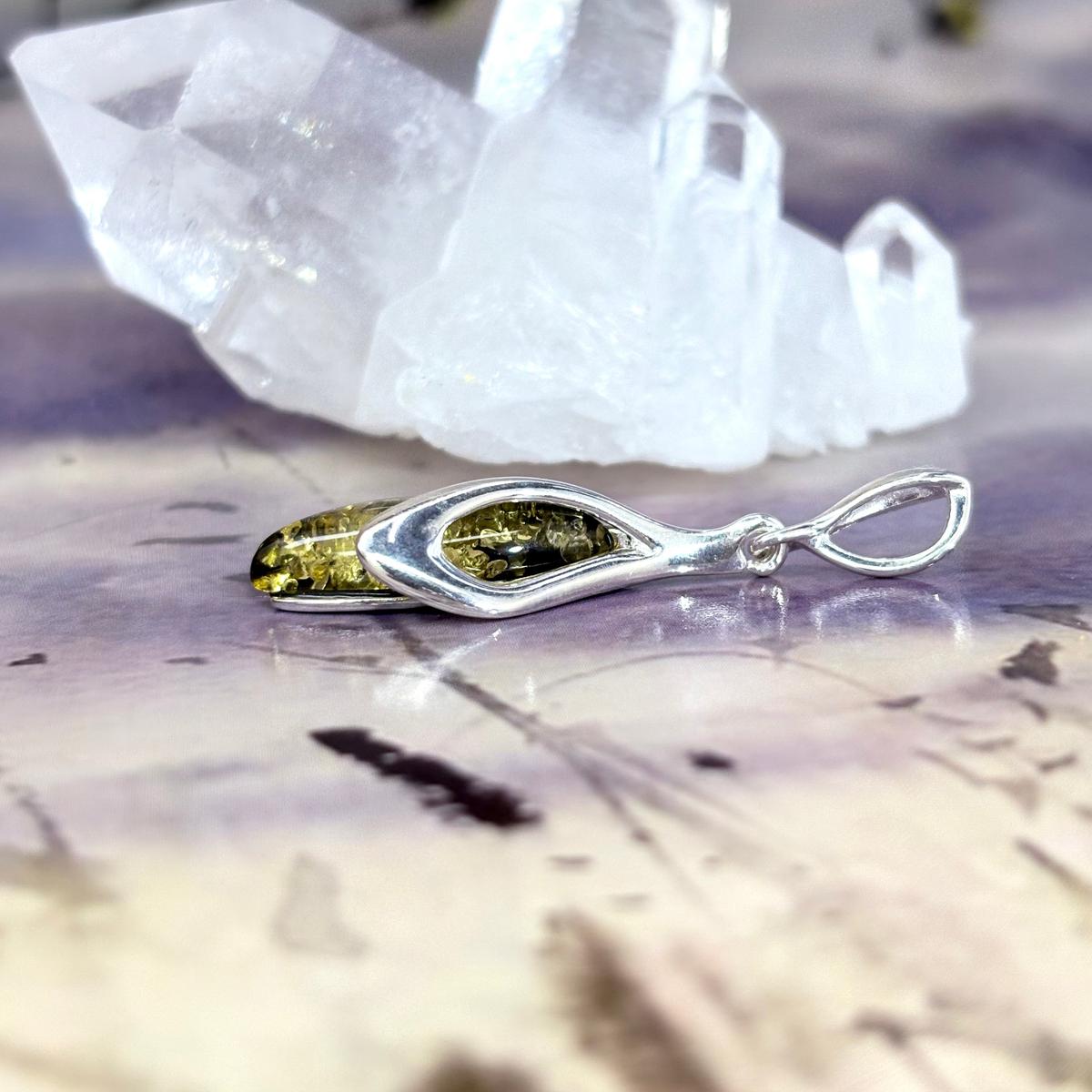 Natural Baltic Amber Pendant