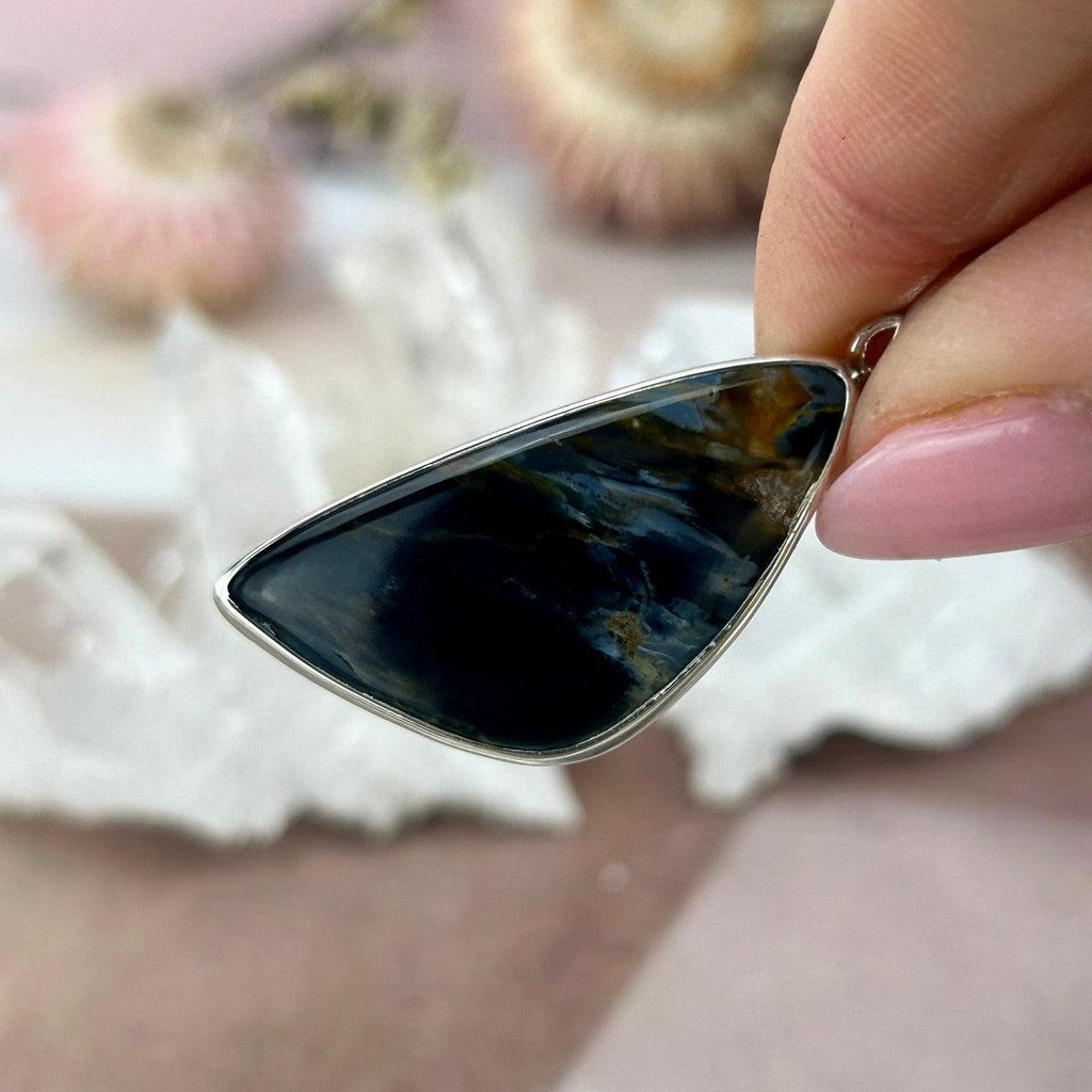 Pietersite Angle Pendant