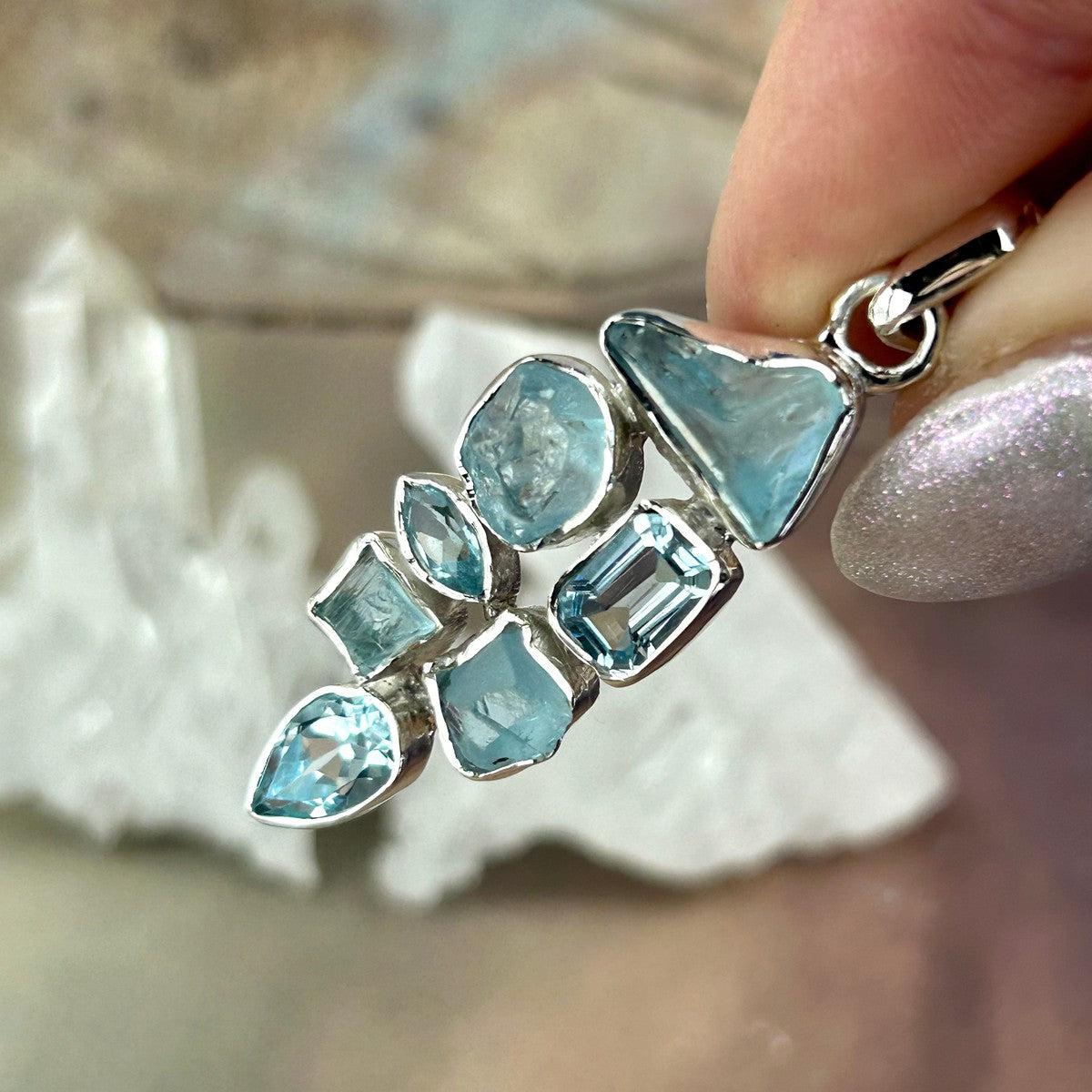 Crystal Cluster Pendant