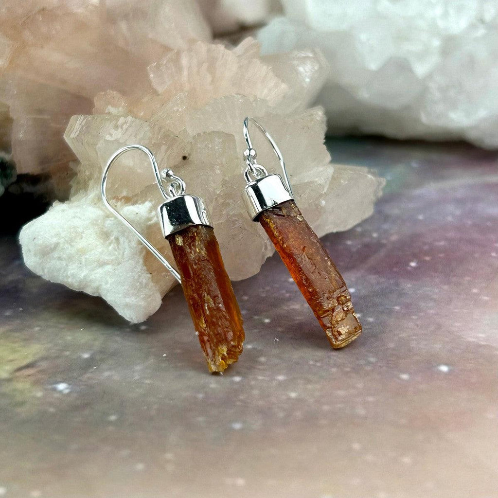 Organic Crystal Earrings