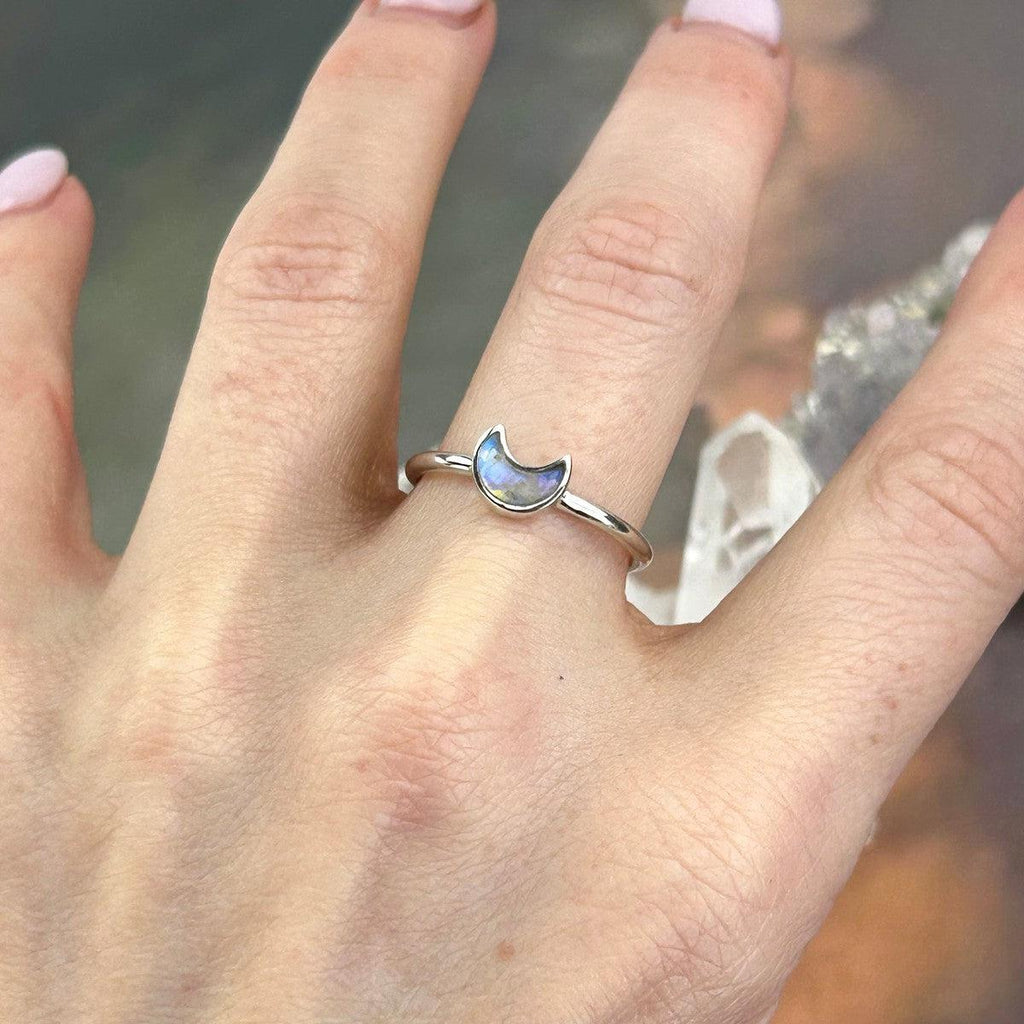 Rainbow Crystal Celestial Ring