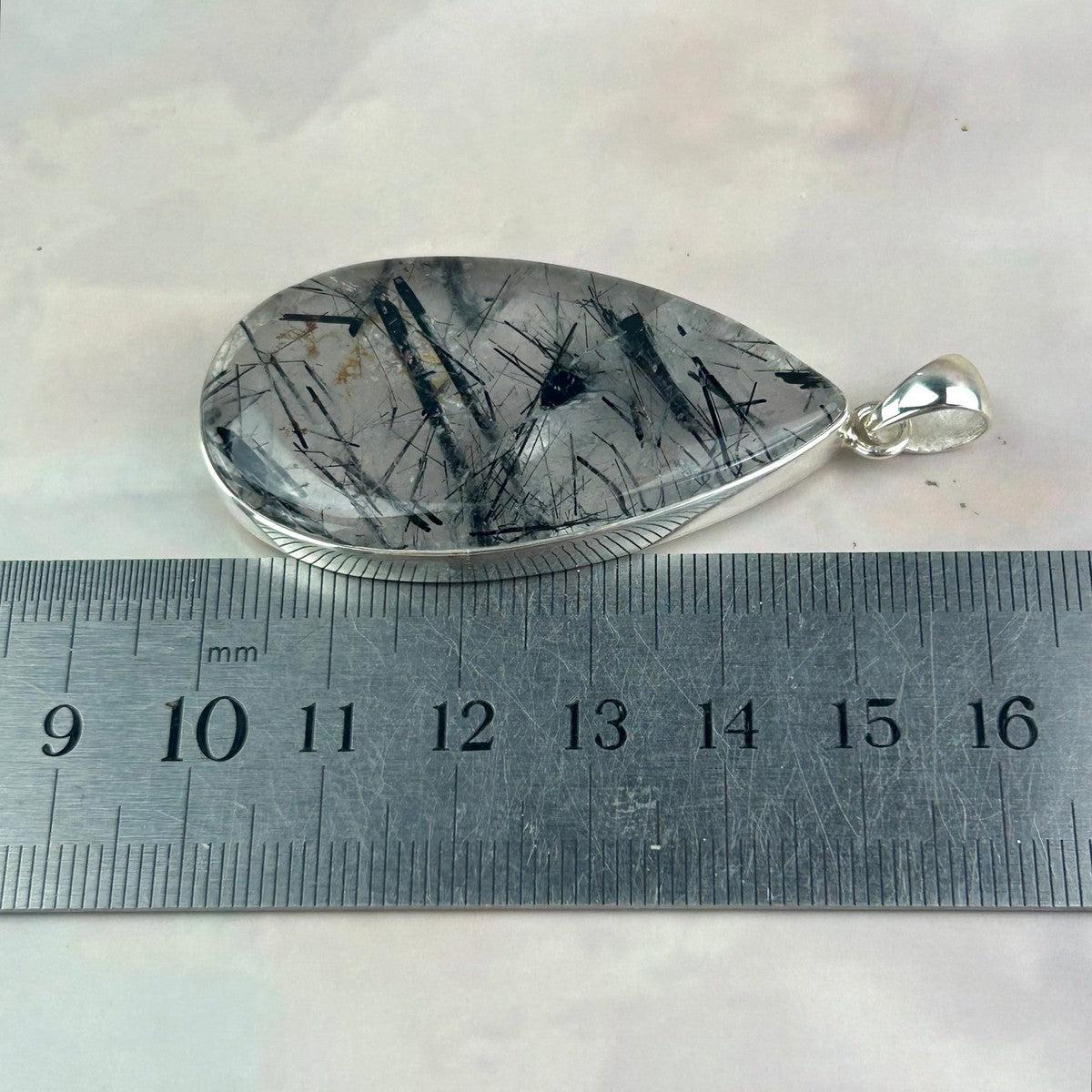 Large Mixed Crystal Pendant