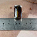 Iron Tiger Eye Ring