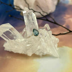 Blue Topaz Delicate Band Ring