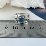 Blue Dome Gemstone Ring