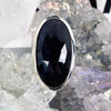 Elongated Oval Sapphire Ring