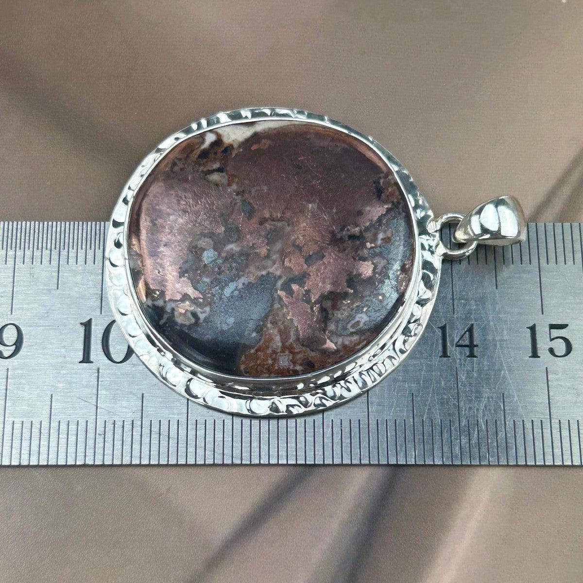 Metallic Crystal Pendant