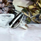 Genuine Amber Cocktail Ring