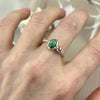 Green Turquoise Small Size Ring