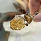 Yellow Gemstone Silver Pendant