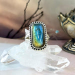 Large Size Labradorite Ring 