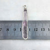 Kunzite Raw Crystal Bar Pendant