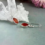 Carnelian Small Drop Earrings