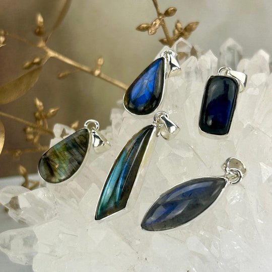Labradorite Assorted Shape Pendants