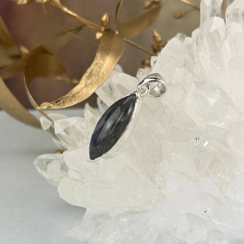 Labradorite Eye Shape Pendant