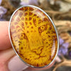 Leopard Face Crystal Ring