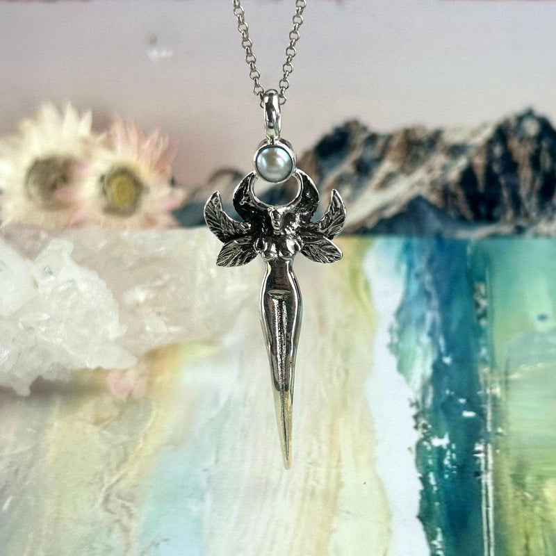 Mystical Creature Sterling Silver Pendant