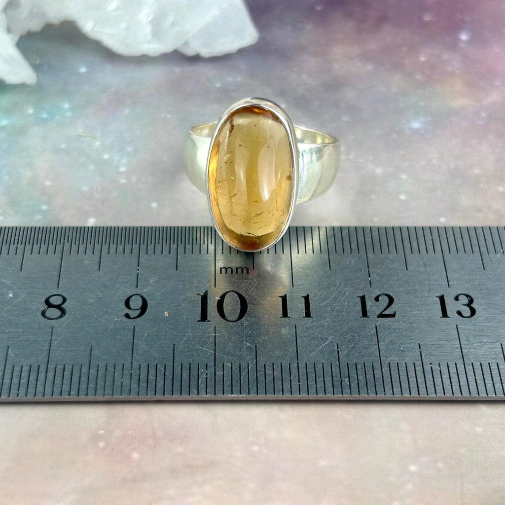 Real Citrine Ring