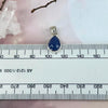 Bright Blue Crystal Pendant