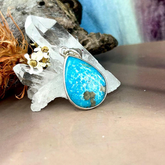 Turquoise Teardrop Pendant