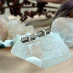 Grounding Crystal Stud Earrings