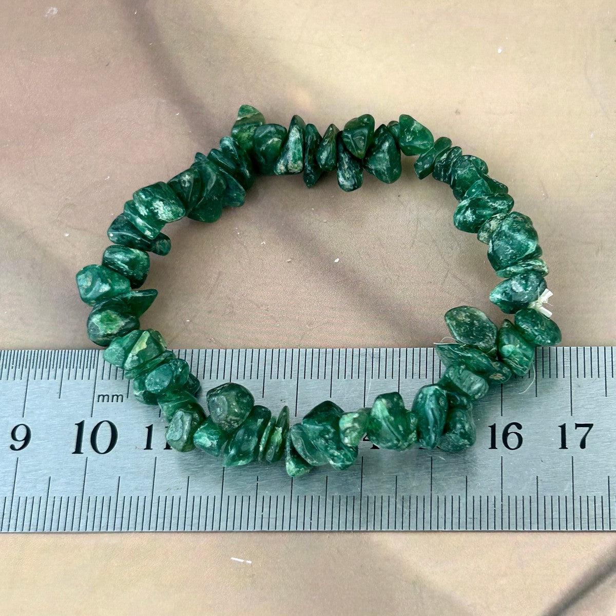 Dark Green Stone Bracelet